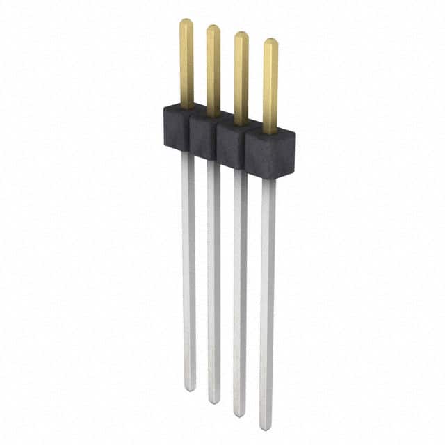 PZC04SAGN Sullins Connector Solutions                                                                    CONN HEADER .100 SINGL STR 4POS