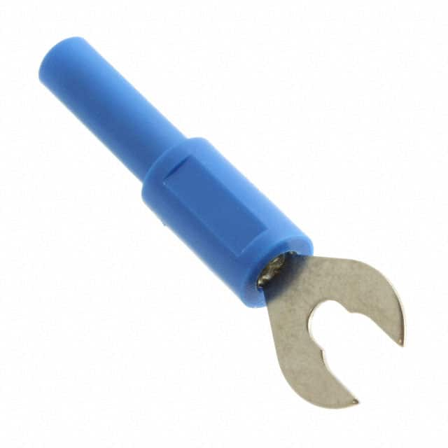 CT2553-6 Cal Test Electronics                                                                    ADAPTER, 6MM SPADE 4MM J - BLUE