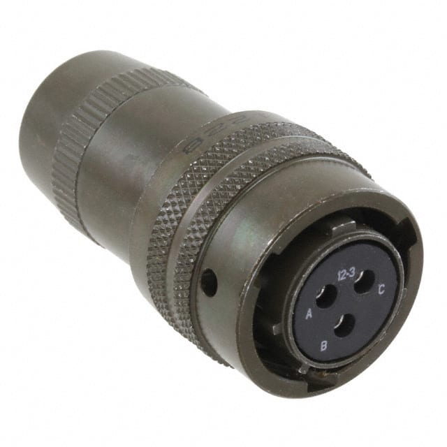 PT06W-12-3S Amphenol Industrial Operations                                                                    CONN PLUG FMALE 3POS SOLDER CUP