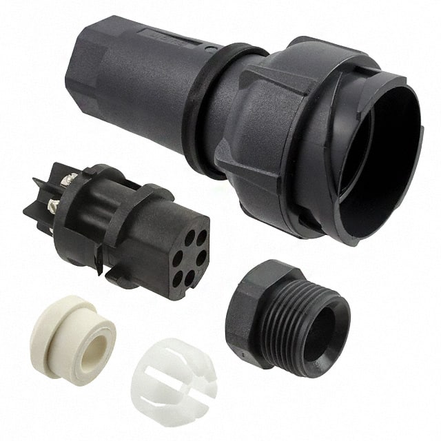 PXP7010/06S/ST/0709 Bulgin                                                                    CONN PLUG FMALE 6POS SCREW