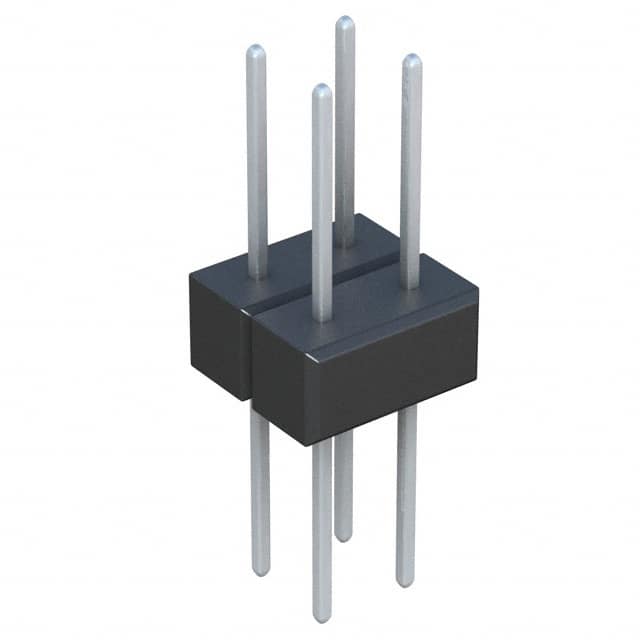 PTC02DABN Sullins Connector Solutions                                                                    CONN HEADER .100 DUAL STR 4POS