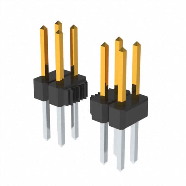 PBC34DABN Sullins Connector Solutions                                                                    CONN HEADER .100 DUAL STR 68POS