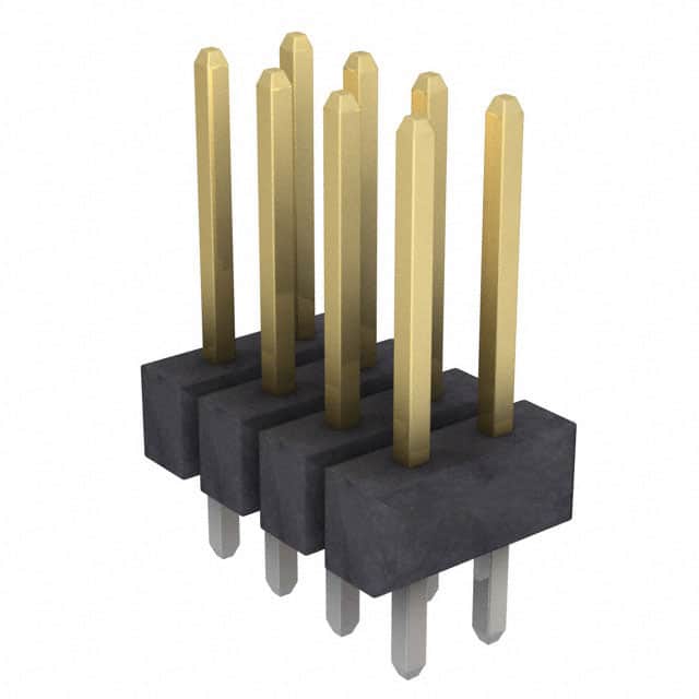 PZC04DFAN Sullins Connector Solutions                                                                    CONN HEADER .100 DUAL STR 8POS