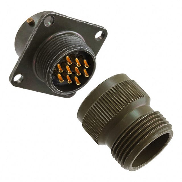 PT00A-12-10S Amphenol Industrial Operations                                                                    CONN RCPT FMALE 10POS SOLDER CUP