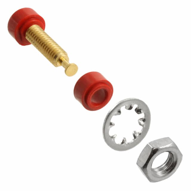 3542-2 Pomona Electronics                                                                    JACK PIN TIP GOLD RED