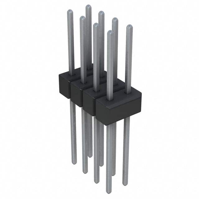 PTC04DFDN Sullins Connector Solutions                                                                    CONN HEADER .100 DUAL STR 8POS