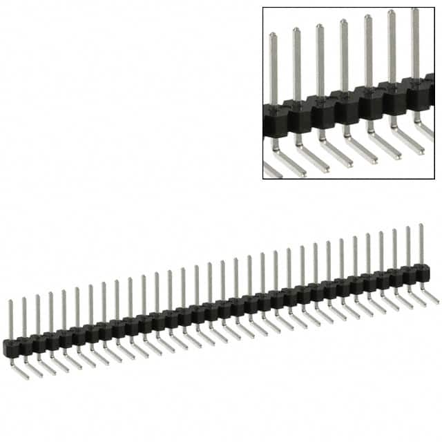 PTC32SGBN Sullins Connector Solutions                                                                    CONN HEADER .100 SINGL R/A 32POS