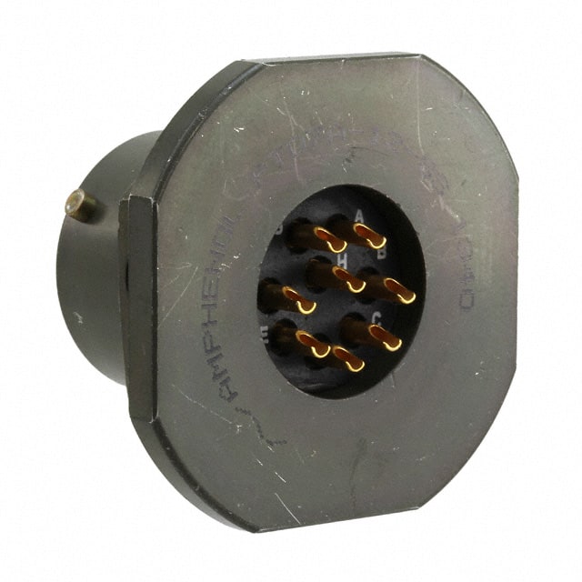 PT07A-12-8S Amphenol Industrial Operations                                                                    CONN RCPT FMALE 8POS SOLDER CUP