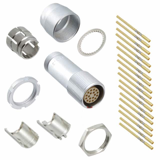 PFG.2B.318.CYMD92 LEMO                                                                    CONN RCPT FMALE 18POS GOLD CRIMP
