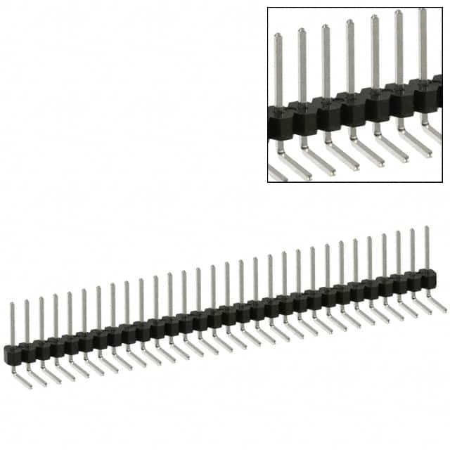 PTC25SGBN Sullins Connector Solutions                                                                    CONN HEADER .100 SINGL R/A 25POS
