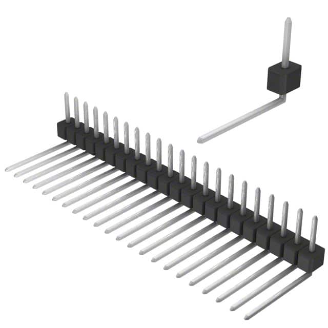 PEC22SBEN Sullins Connector Solutions                                                                    CONN HEADER .100 SINGL R/A 22POS