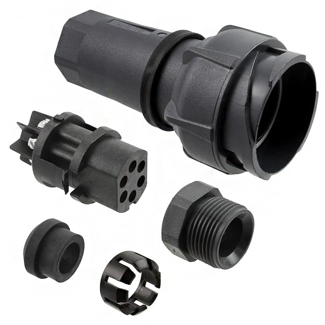 PXP7010/06S/ST/0911 Bulgin                                                                    CONN PLUG FMALE 6POS SCREW