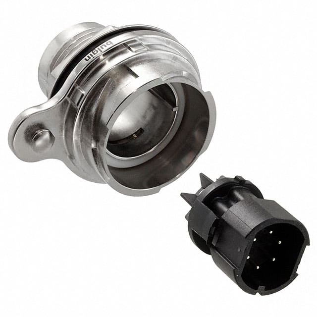 PXM7012/06P/ST Bulgin                                                                    CONN RCPT MALE 6POS NICKEL SCREW