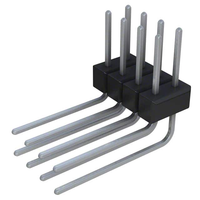 PEC04DBDN Sullins Connector Solutions                                                                    CONN HEADER .100 DUAL R/A 8POS
