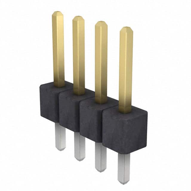 PZC04SAAN Sullins Connector Solutions                                                                    CONN HEADER .100 SINGL STR 4POS