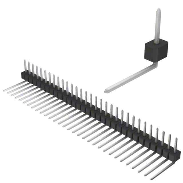 PEC31SBDN Sullins Connector Solutions                                                                    CONN HEADER .100 SINGL R/A 31POS