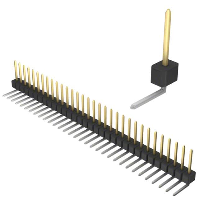 PBC32SGBN Sullins Connector Solutions                                                                    CONN HEADER .100 SINGL R/A 32POS