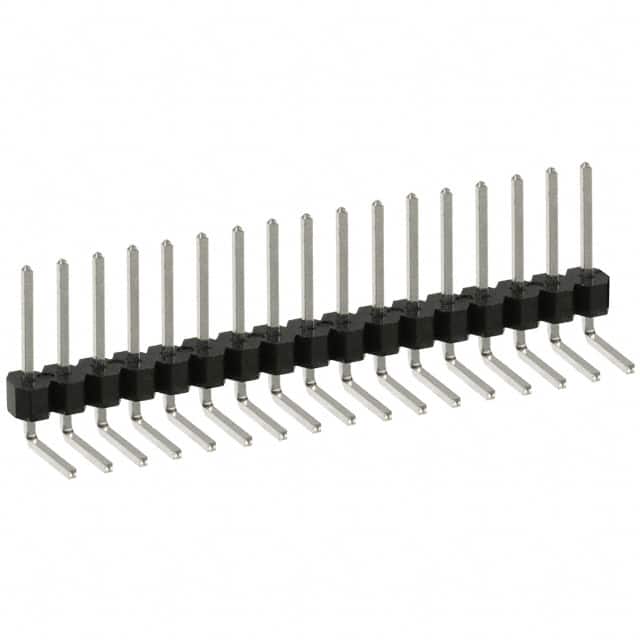 PTC17SGBN Sullins Connector Solutions                                                                    CONN HEADER .100 SINGL R/A 17POS