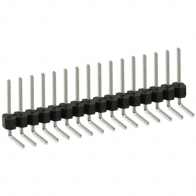 PTC16SGBN Sullins Connector Solutions                                                                    CONN HEADER .100 SINGL R/A 16POS