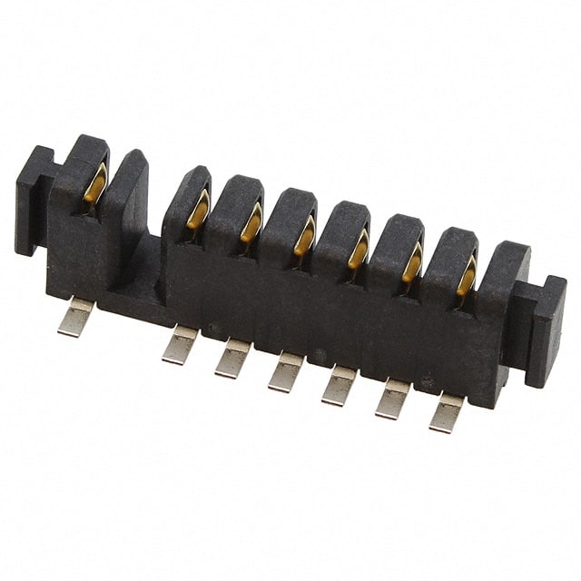 1318574-4 TE Connectivity AMP Connectors                                                                    CONN RCPT 7POS 2.50MM SMD SLDR