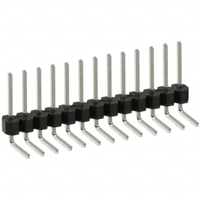PTC13SGBN Sullins Connector Solutions                                                                    CONN HEADER .100 SINGL R/A 13POS