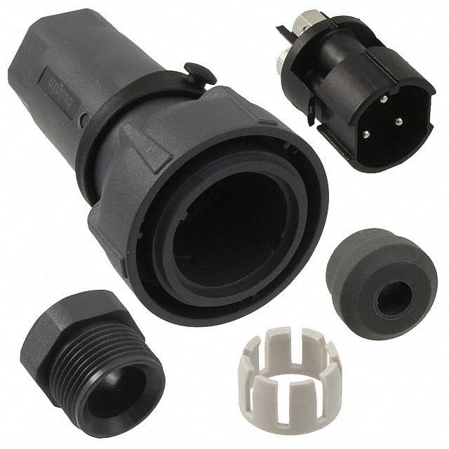 PXP7010/03P/ST/0507 Bulgin                                                                    CONN PLUG MALE 3POS NICKEL SCREW