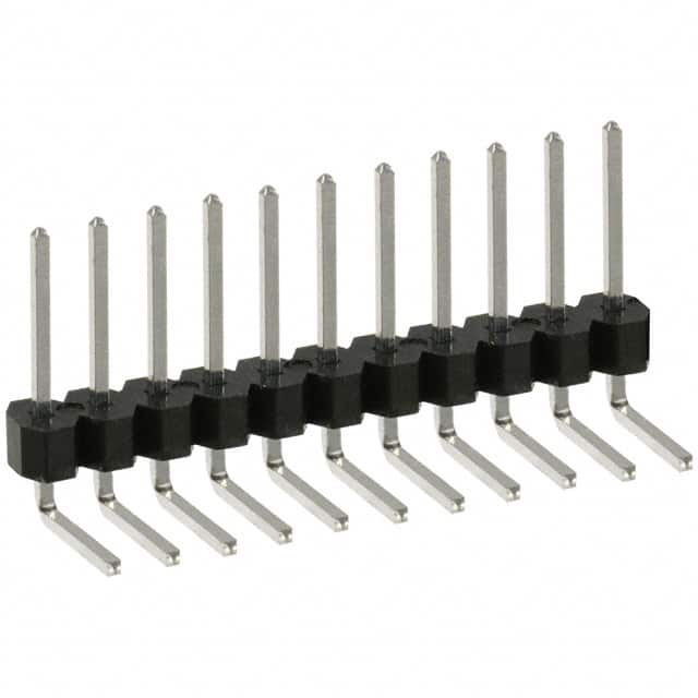 PTC11SGBN Sullins Connector Solutions                                                                    CONN HEADER .100 SINGL R/A 11POS