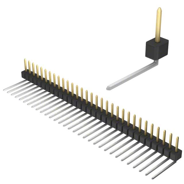 PBC31SBDN Sullins Connector Solutions                                                                    CONN HEADER .100 SINGL R/A 31POS
