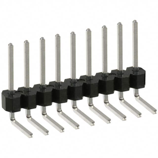 PTC09SGBN Sullins Connector Solutions                                                                    CONN HEADER .100 SINGL R/A 9POS