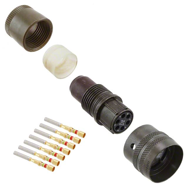 PT06SE-10-6S Amphenol Industrial Operations                                                                    CONN PLUG FMALE 6POS GOLD CRIMP