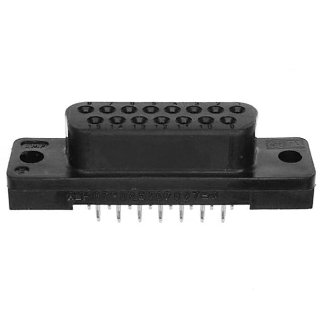 5207827-4 TE Connectivity AMP Connectors                                                                    CONN D-SUB RCPT 15POS VERT SLDR