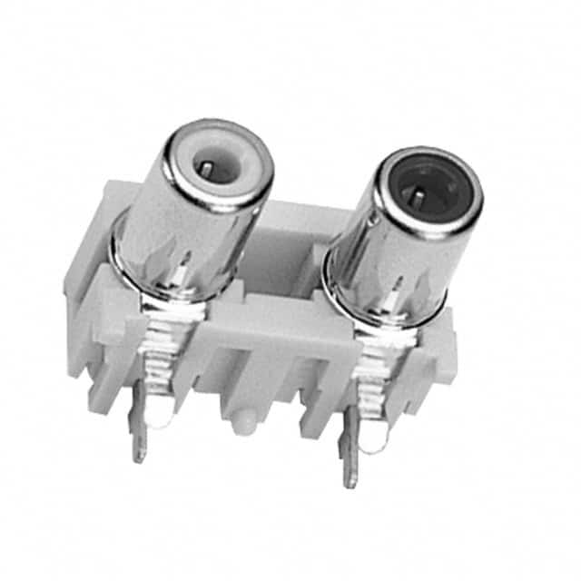 PJRAN2X1U02X Switchcraft Inc.                                                                    CONN RCA JACK MONO 3.2MM R/A