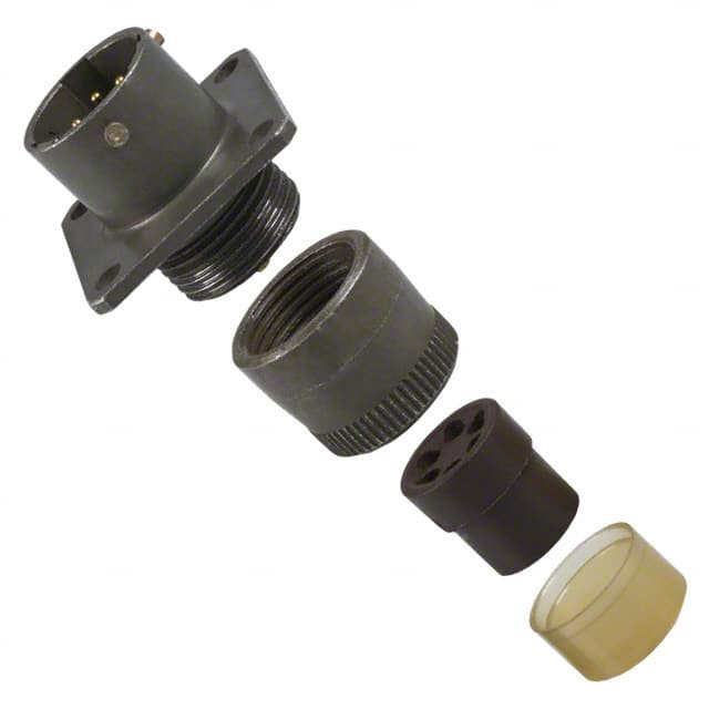 PT00E-10-6P Amphenol Industrial Operations                                                                    CONN RCPT MALE 6POS SOLDER CUP
