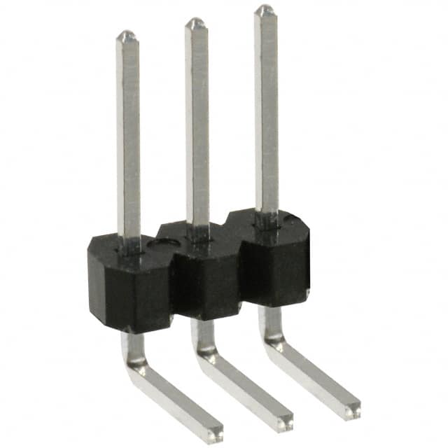 PTC03SGBN Sullins Connector Solutions                                                                    CONN HEADER .100 SINGL R/A 3POS