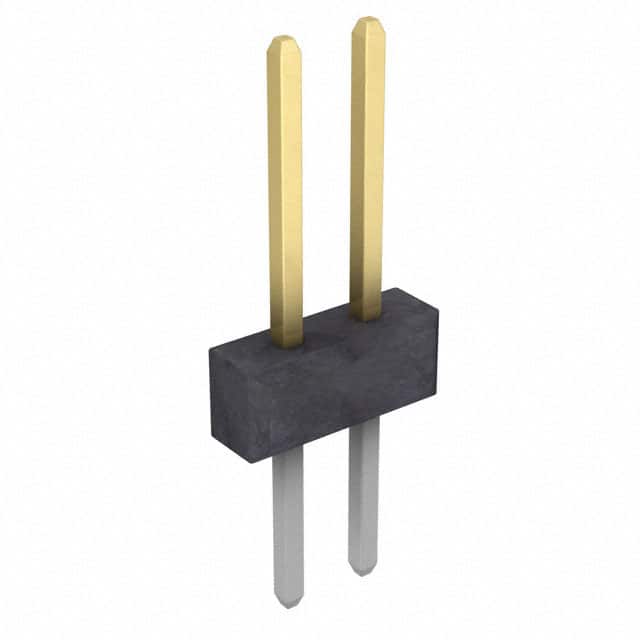 PZC01DFBN Sullins Connector Solutions                                                                    CONN HEADER .100 DUAL STR 2POS