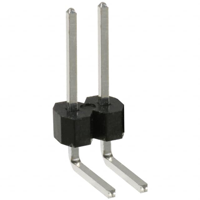 PTC02SGBN Sullins Connector Solutions                                                                    CONN HEADER .100 SINGL R/A 2POS