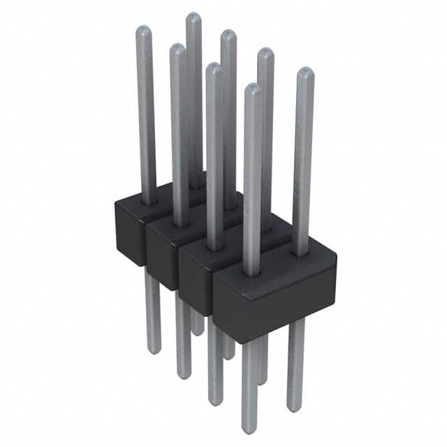PTC04DFBN Sullins Connector Solutions                                                                    CONN HEADER .100 DUAL STR 8POS