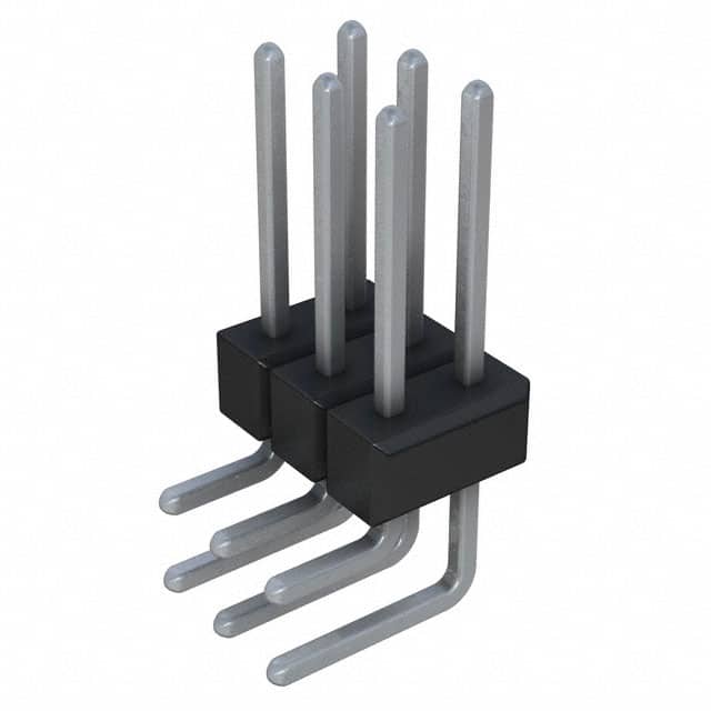 PEC03DGAN Sullins Connector Solutions                                                                    CONN HEADER .100 DUAL R/A 6POS