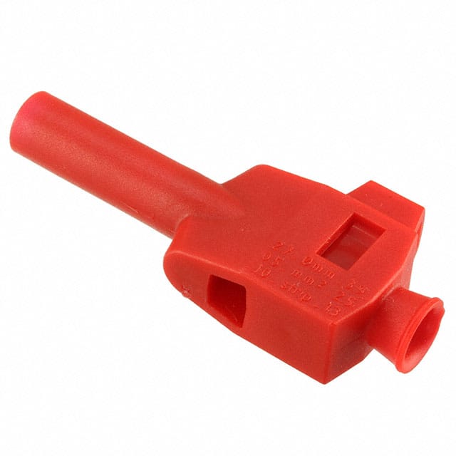 CT3250-2 Cal Test Electronics                                                                    SHEATHED QUICK PLUG - RED