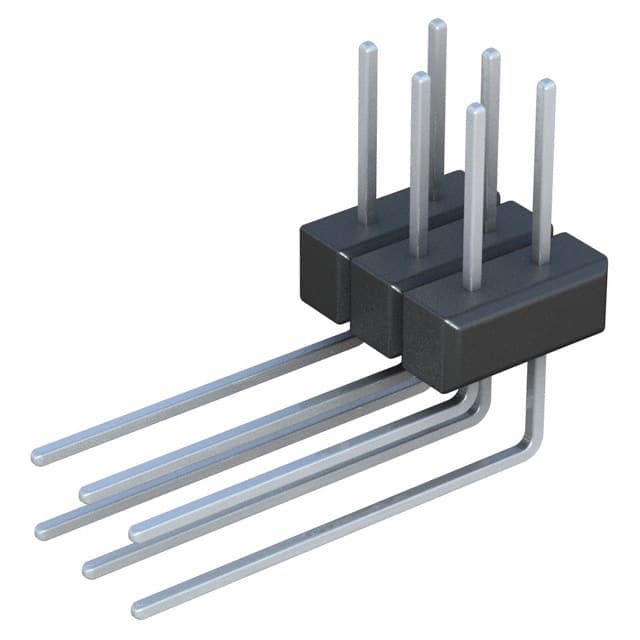 PTC03DBDN Sullins Connector Solutions                                                                    CONN HEADER .100 DUAL R/A 6POS
