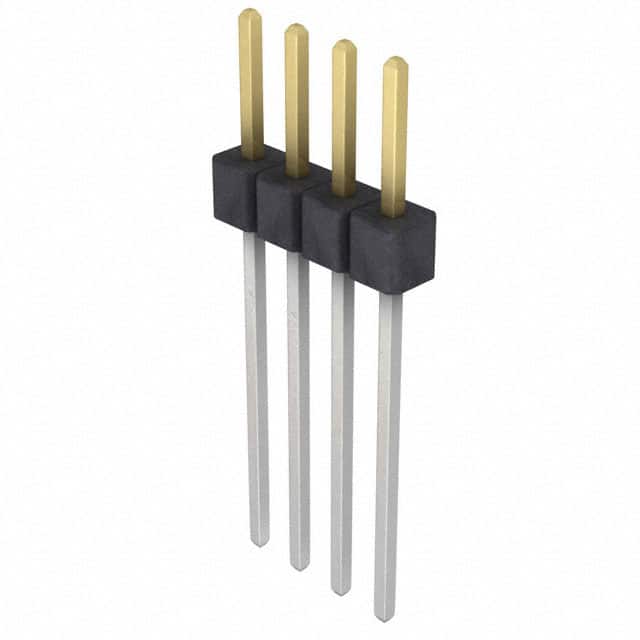 PZC04SAFN Sullins Connector Solutions                                                                    CONN HEADER .100 SINGL STR 4POS