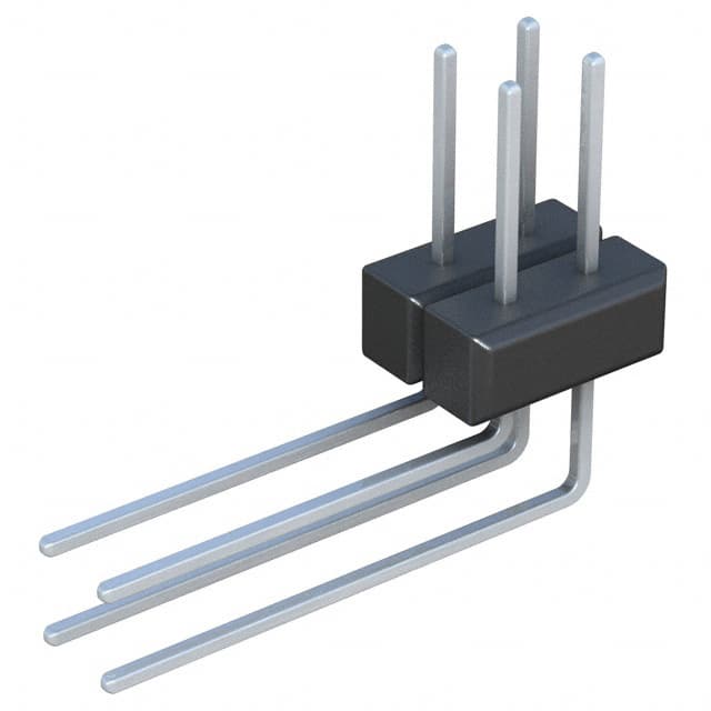 PTC02DBDN Sullins Connector Solutions                                                                    CONN HEADER .100 DUAL R/A 4POS