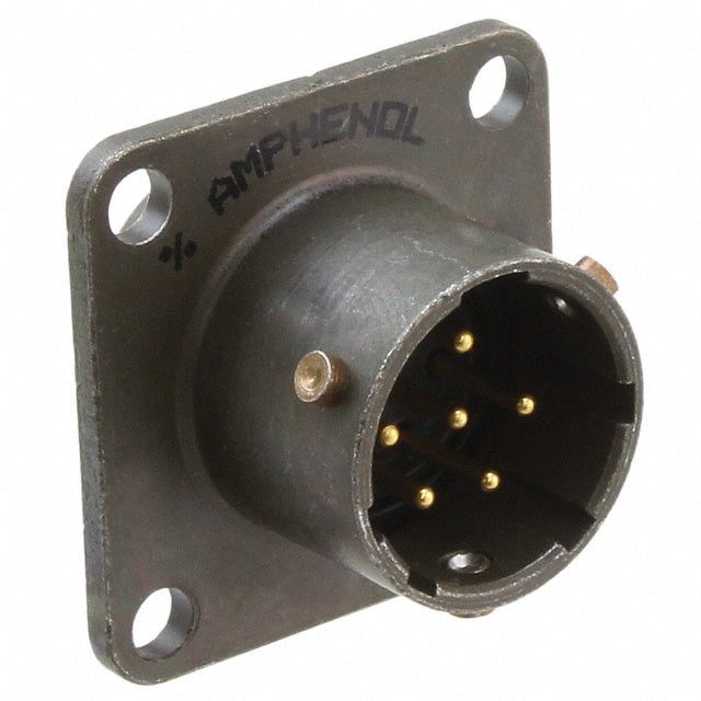 PT02E-10-98P Amphenol Industrial Operations                                                                    CONN RCPT MALE 6POS SOLDER CUP