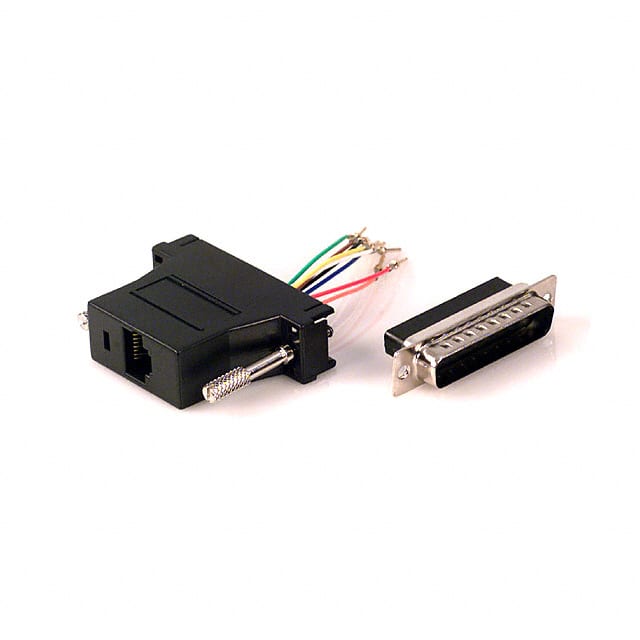 AMK-0223 CUI Inc.                                                                    ADAPTER DB25P RJ45/MALE 8CONTACT