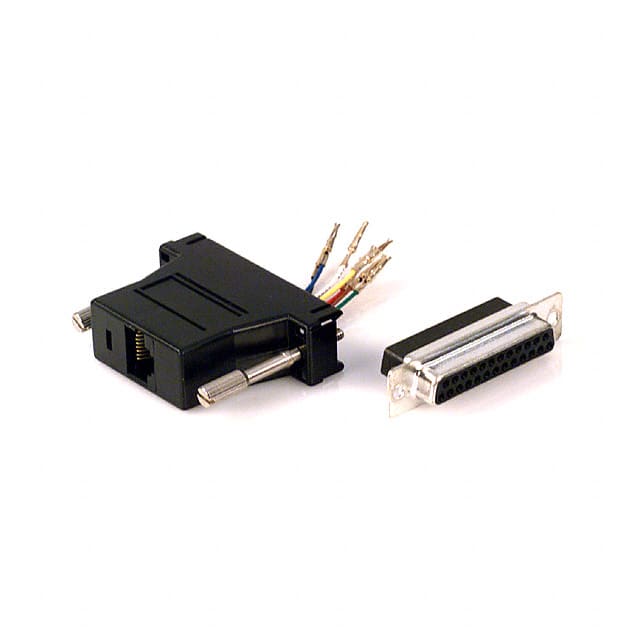 AMK-0224 CUI Inc.                                                                    ADAPTER DB25S RJ45/FEM 8 CONTACT