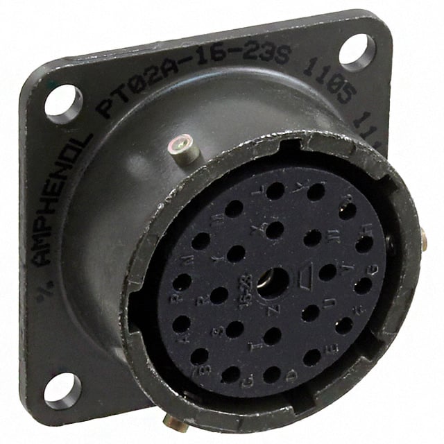 PT02A-16-23S Amphenol Industrial Operations                                                                    CONN RCPT FMALE 23POS SOLDER CUP