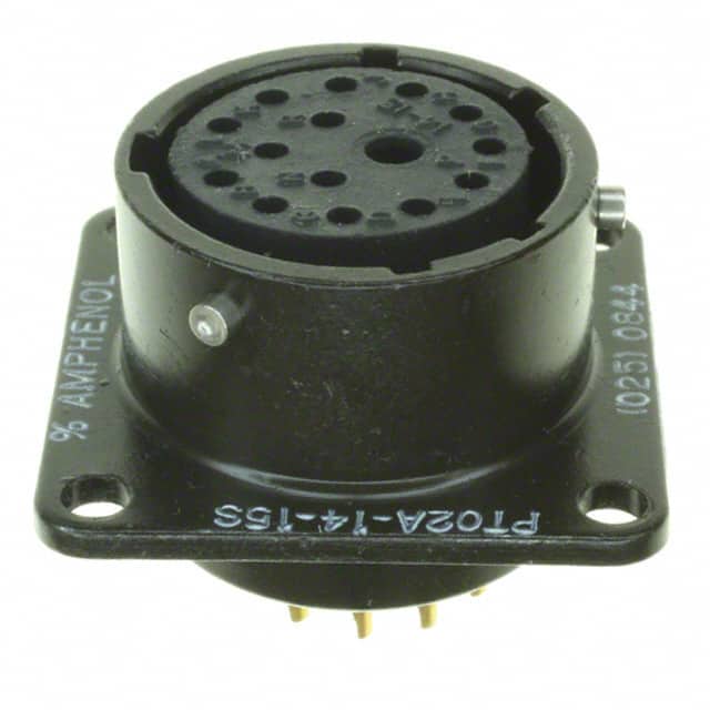 PT02A-14-15S(025) Amphenol Industrial Operations                                                                    CONN RCPT FMALE 15POS SOLDER CUP