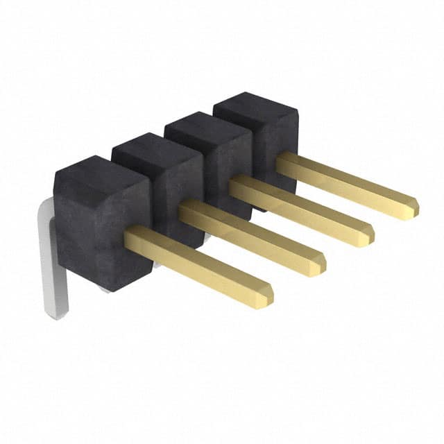 PZC04SBAN Sullins Connector Solutions                                                                    CONN HEADER .100 SINGL R/A 4POS