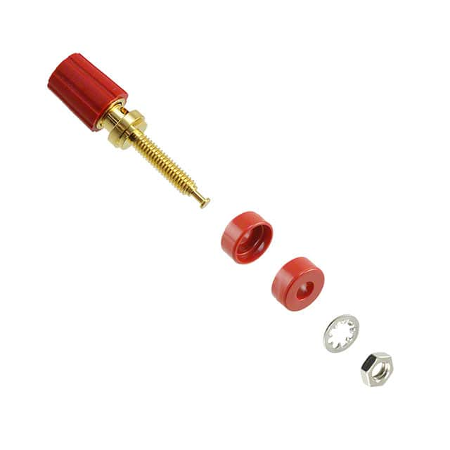 3750-2 Pomona Electronics                                                                    BINDING POST GOLD PLATED RED