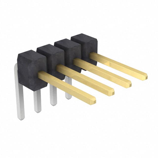 PZC04SGBN Sullins Connector Solutions                                                                    CONN HEADER .100 SINGL R/A 4POS